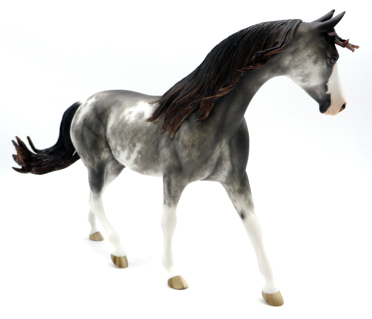 Come Dancing OOAK Chestnut Roan Pony Painted by Sheryl Leisure 1/31/22