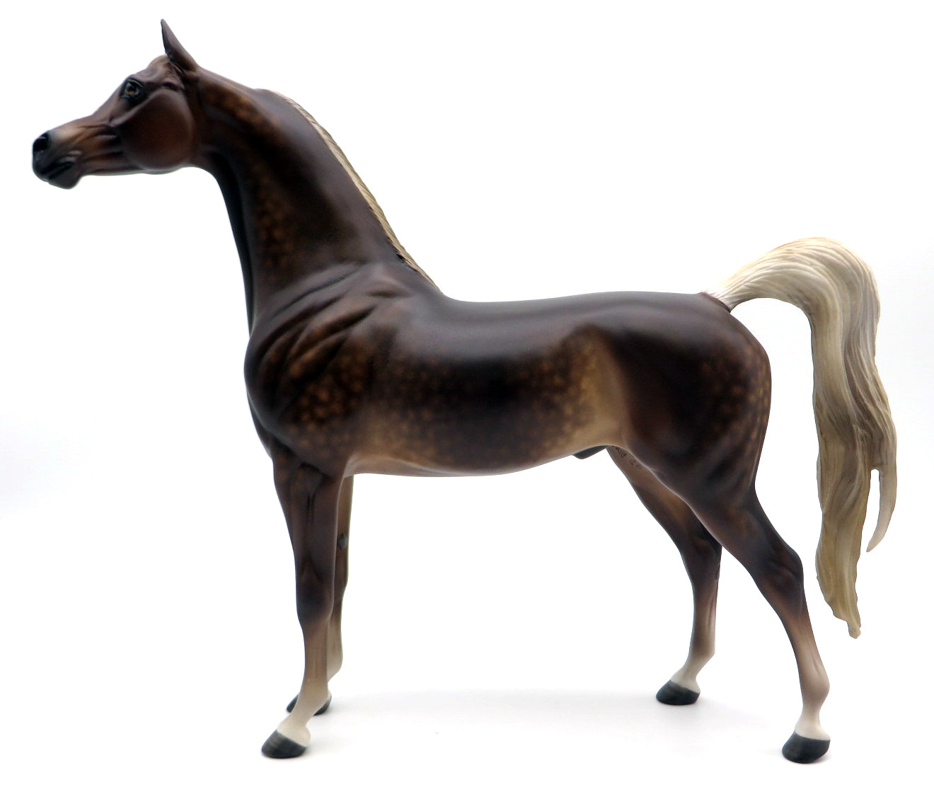 Stray Cat Strut-OOAK Sorrel Arabian Painted by Sheryl Leisure 1/31/22