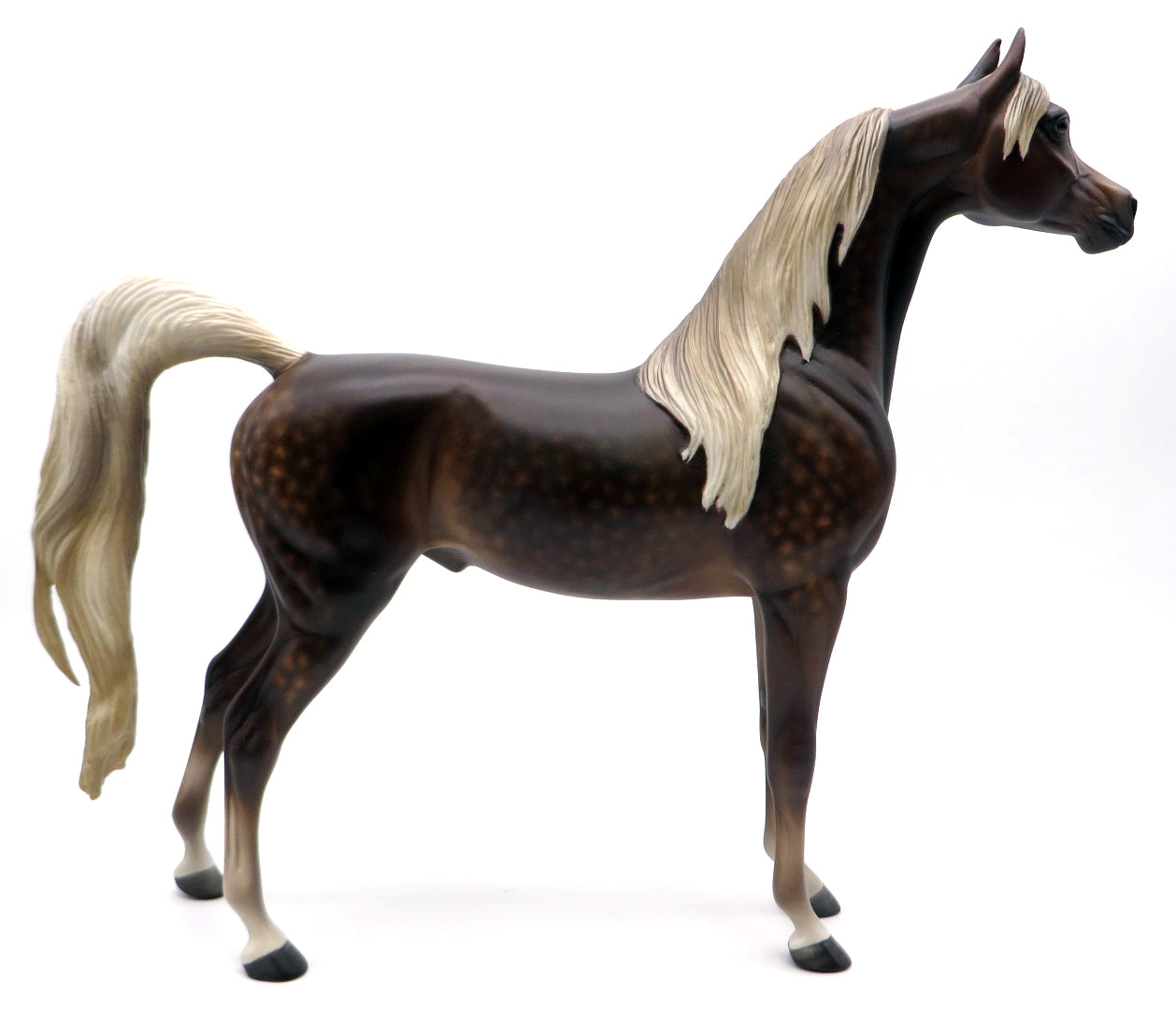 Stray Cat Strut-OOAK Sorrel Arabian Painted by Sheryl Leisure 1/31/22