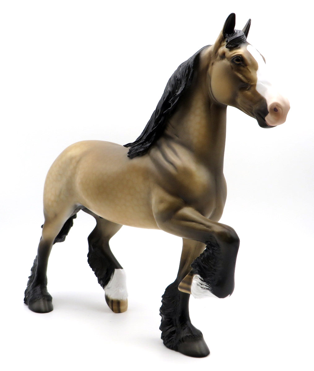 Buttonhook -- OOAK Trotting Draft -- Stone Bowl V