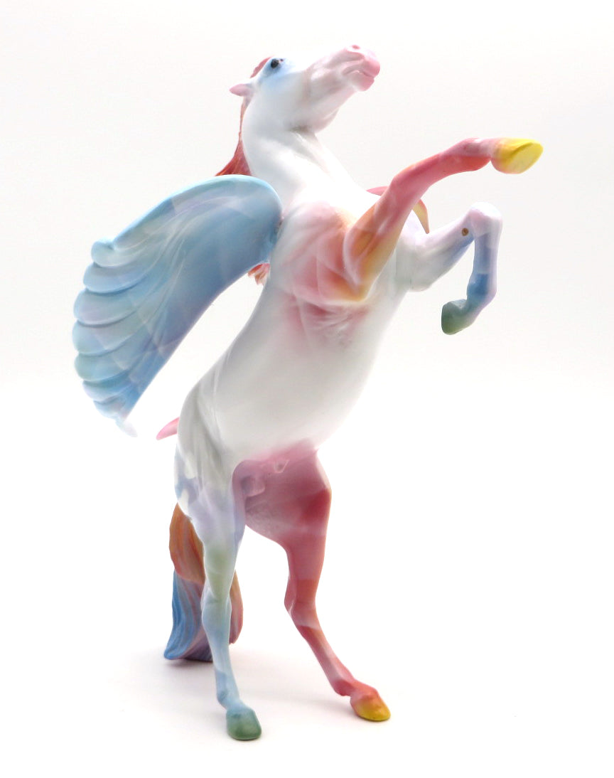 Prism-OOAK Rearing Pebbles Deco Painted by Jas 2/7/22