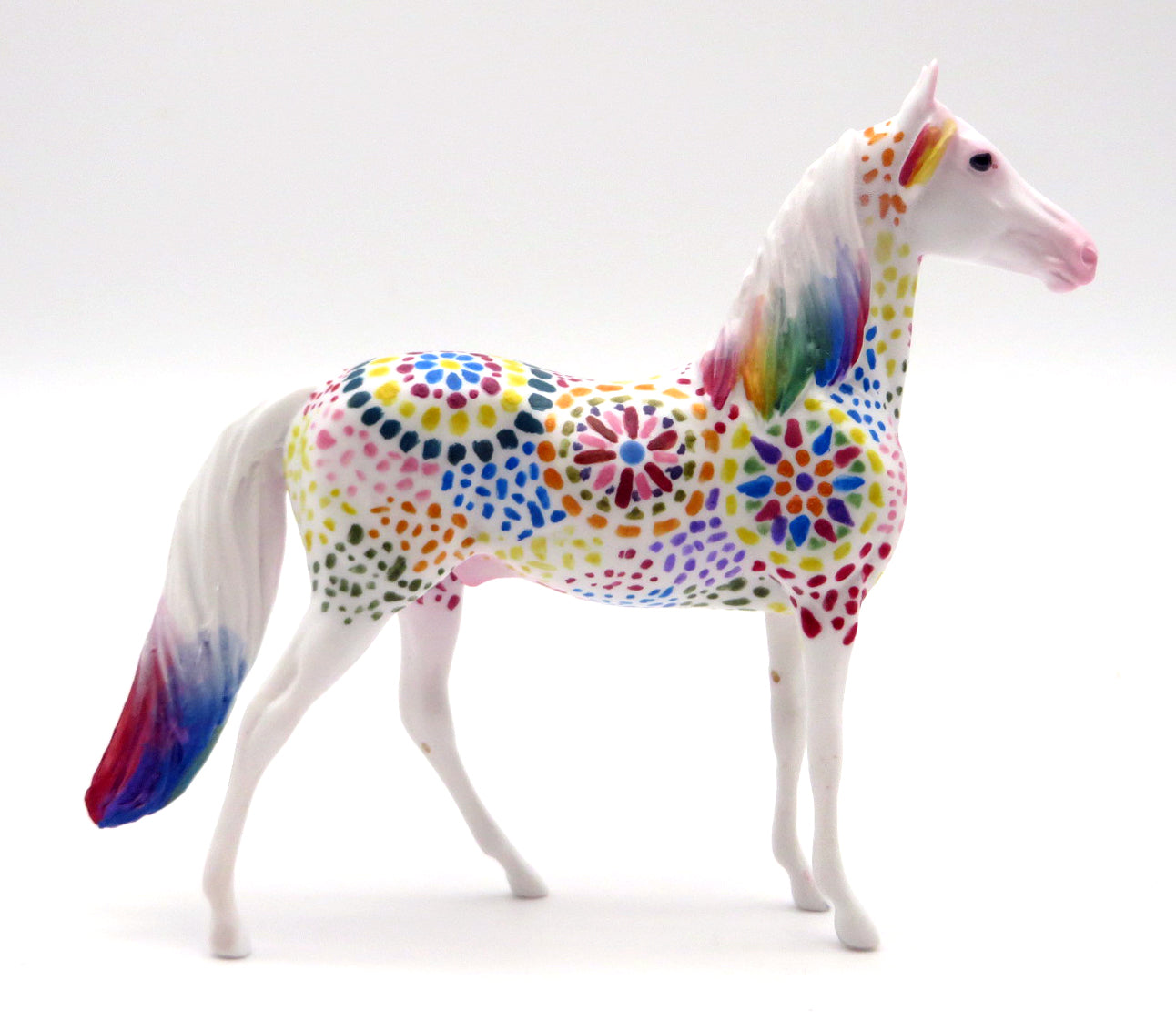 Mini Mosaic-OOAK Morgan Chip Deco STONE BOWL V