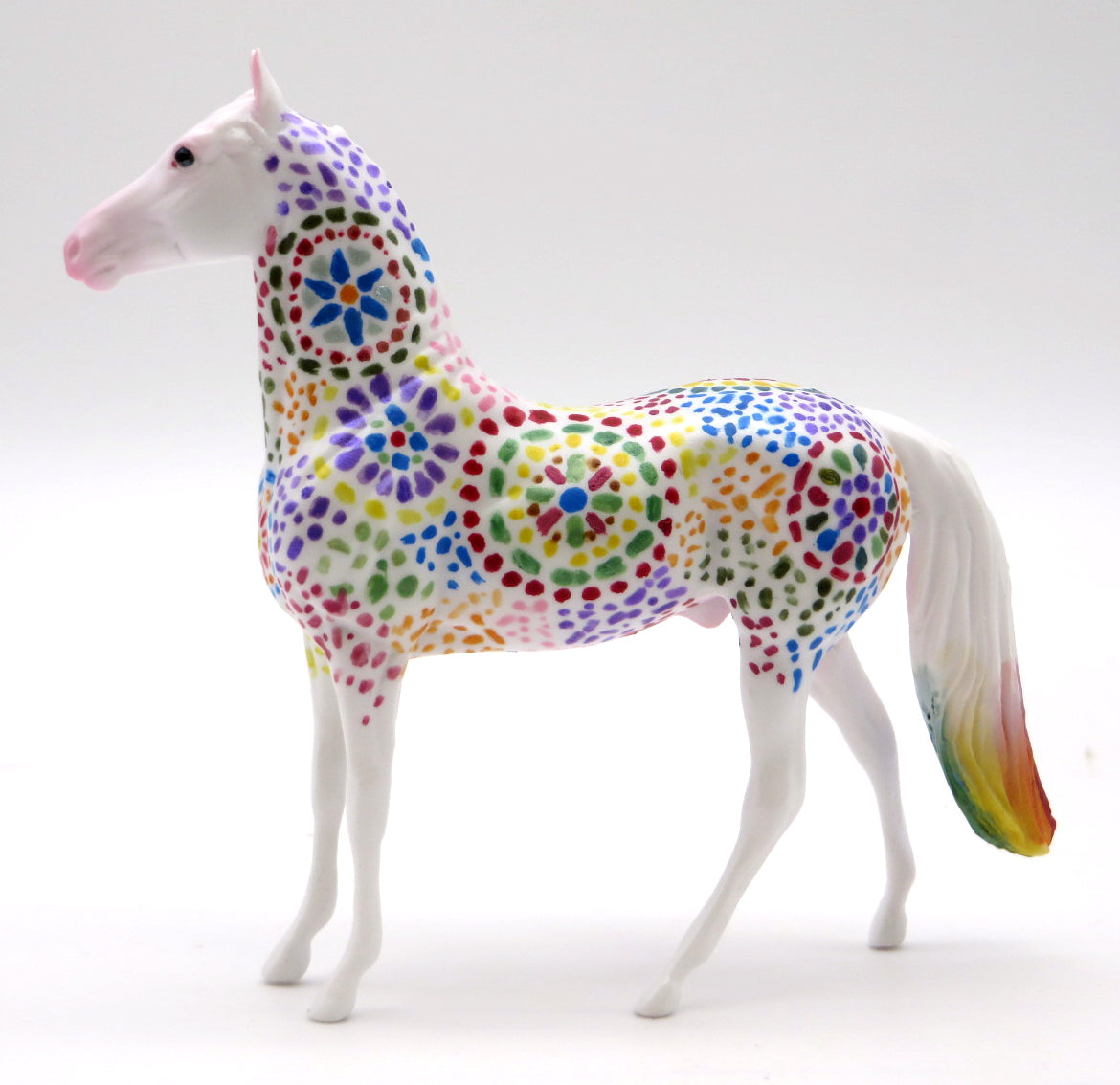 Mini Mosaic-OOAK Morgan Chip Deco STONE BOWL V