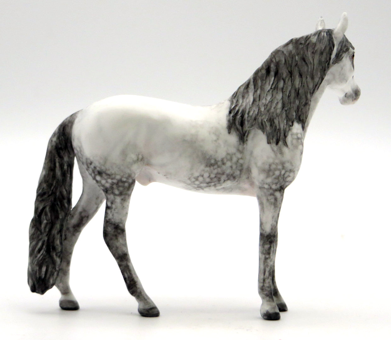 Mister Granite-OOAK Dapple Grey Andalusian Chip STONE BOWL V