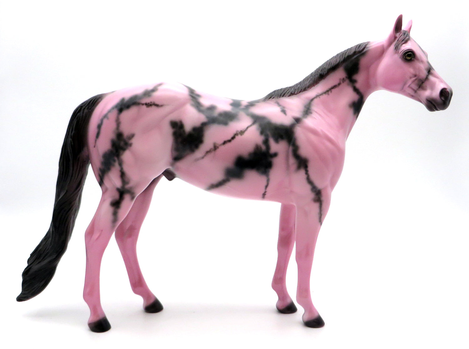 Pink Zebra-OOAK Pink Jasper Test ISH STONE BOWL V