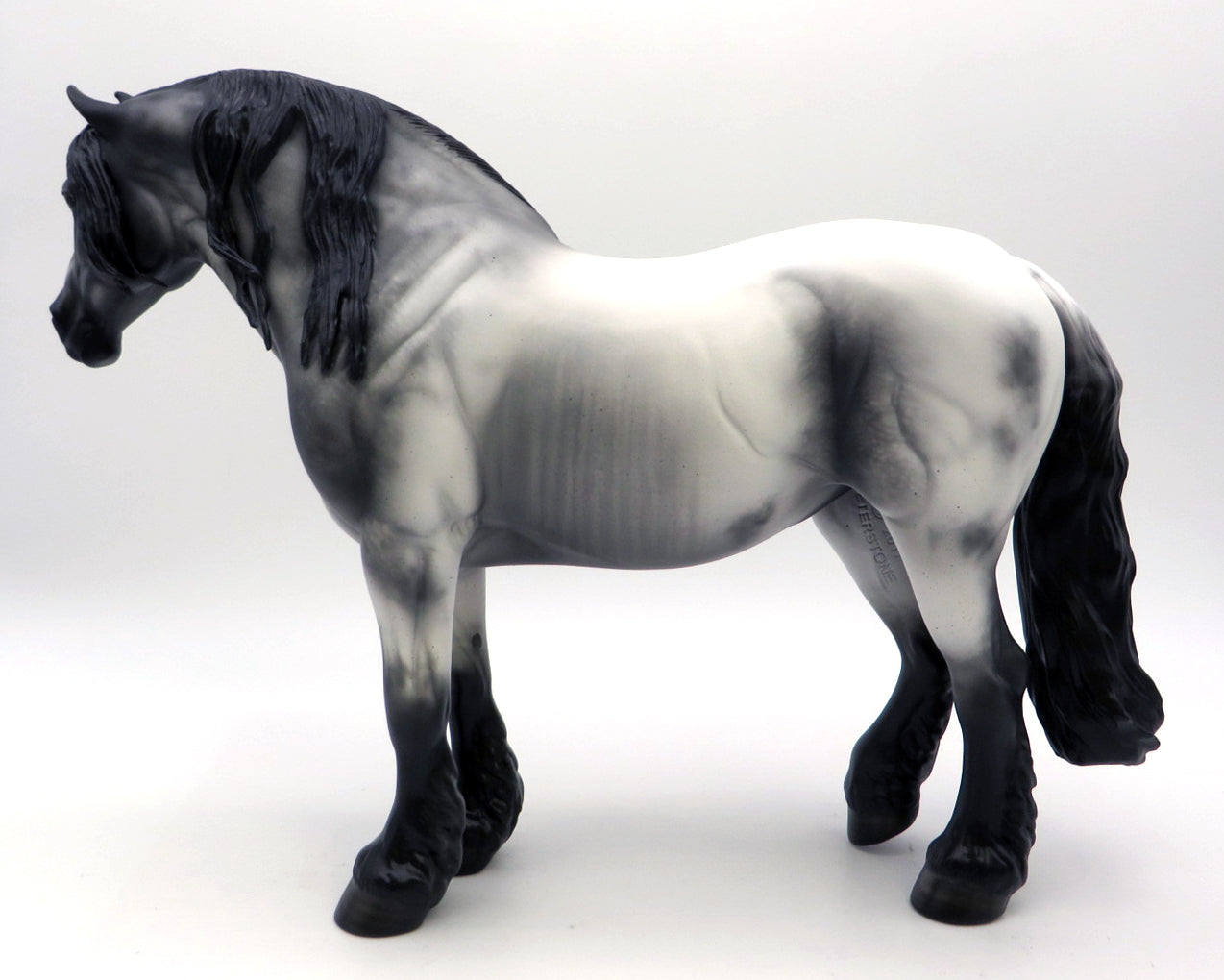 Mother May I-OOAK Blue Roan Heavy Draft Mare-SB22