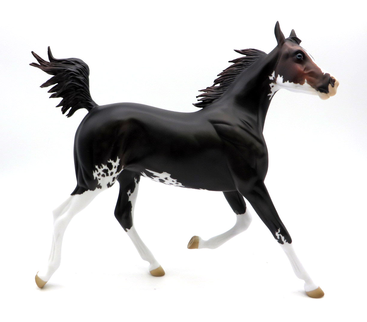 Single Wing  OOAK Liver Chestnut Yearling STONE BOWL V