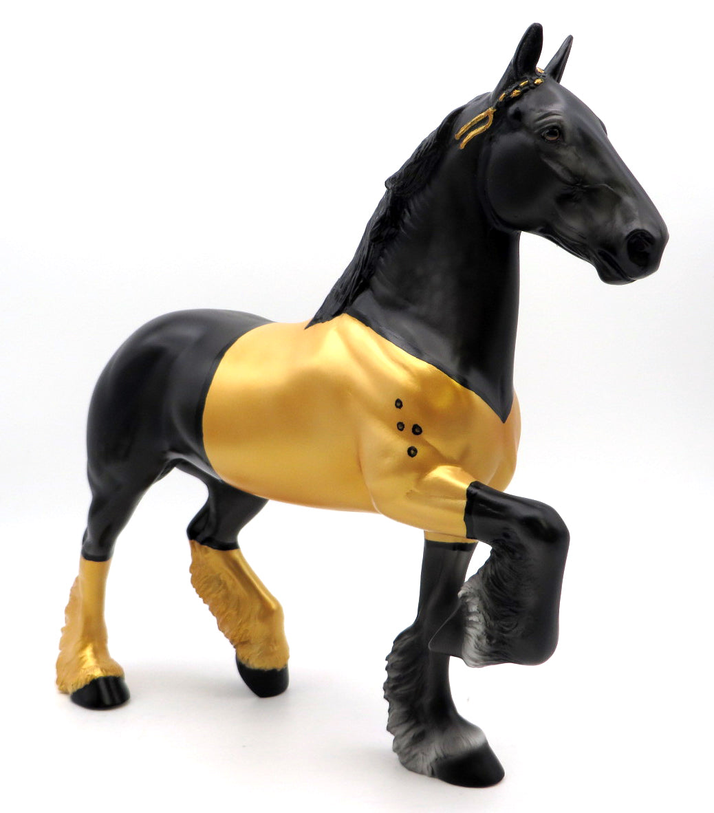 Nobel Steed OOAK Deco Trotting Drafter Deco-SB22