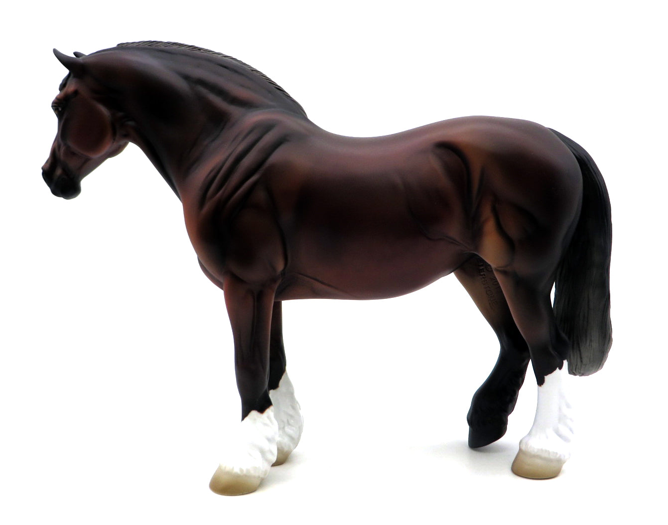 Greta-OOAK Bay Heavy Drafter Painted by Sheryl Leisure 1/22/22