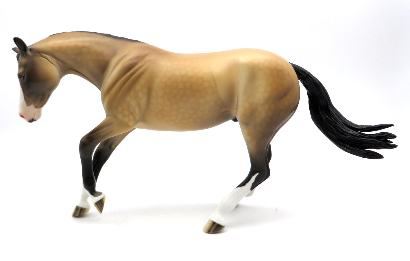 Yellowstone-OOAK Buckskin Performance Horse Painted by Dawn Quick 1/22/22