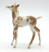 Encounter-OOAK Chestnut Pinto Foal Chip Painted by Andrea 2/23/22