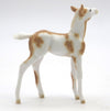 Joyous-OOAK Chestnut Pinto Foal Chip Painted by Andrea 2/23/22