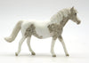Jaunty- OOAK Dapple Grey Pony Chip Painted by Andrea 2/23/22