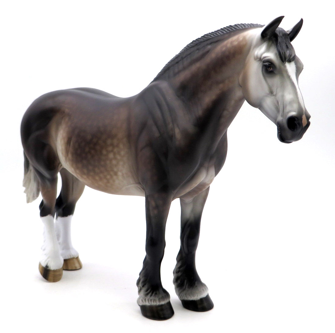 Phyliss - Bay Going Grey Heavy Drafter by Sheryl Leisure - 2/28/22