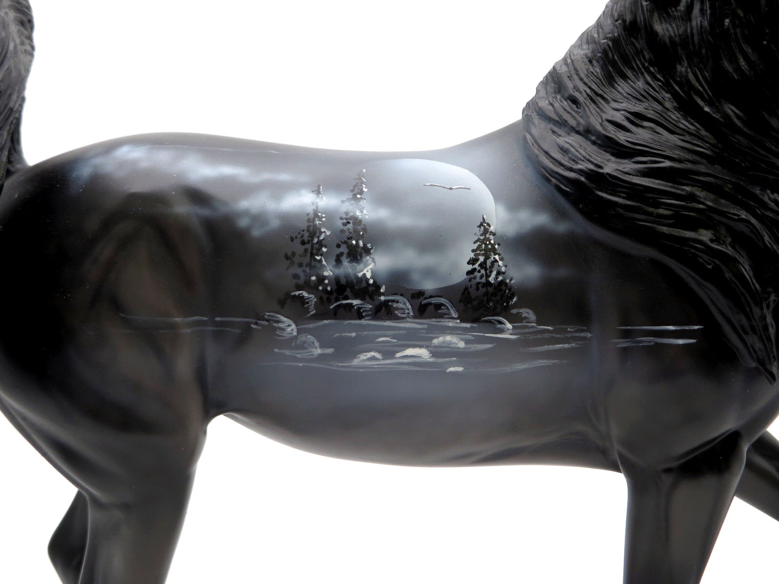 Celtic Sea-OOAK Arabian Mare Deco Painted by Dawn Quick 3/21/22