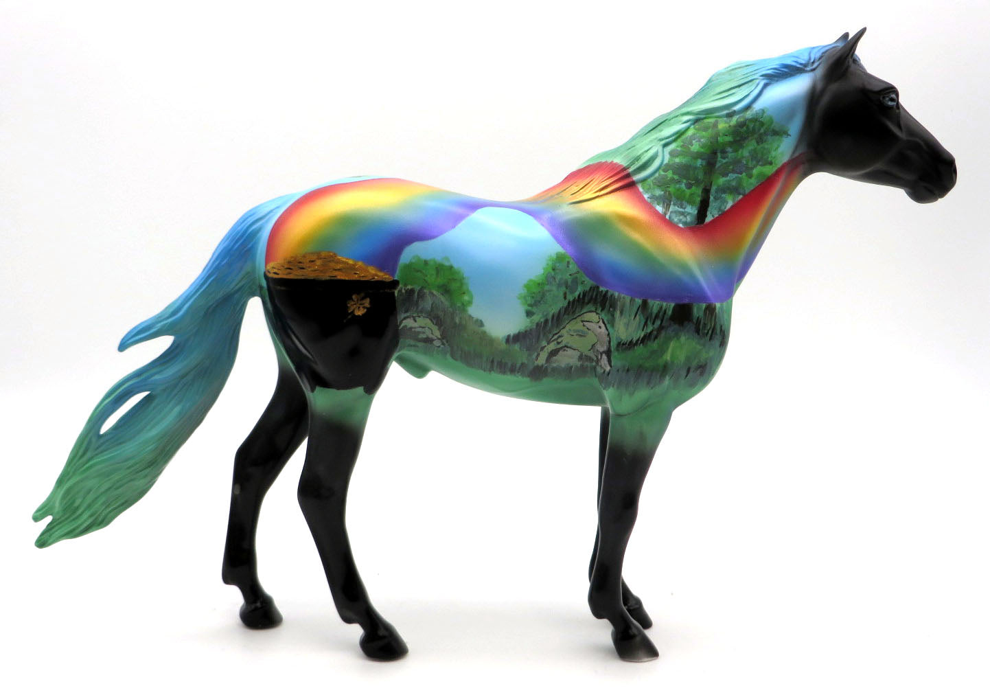 Cian - OOAK Spanish Mustang Deco Painted by Jas  3/11/22