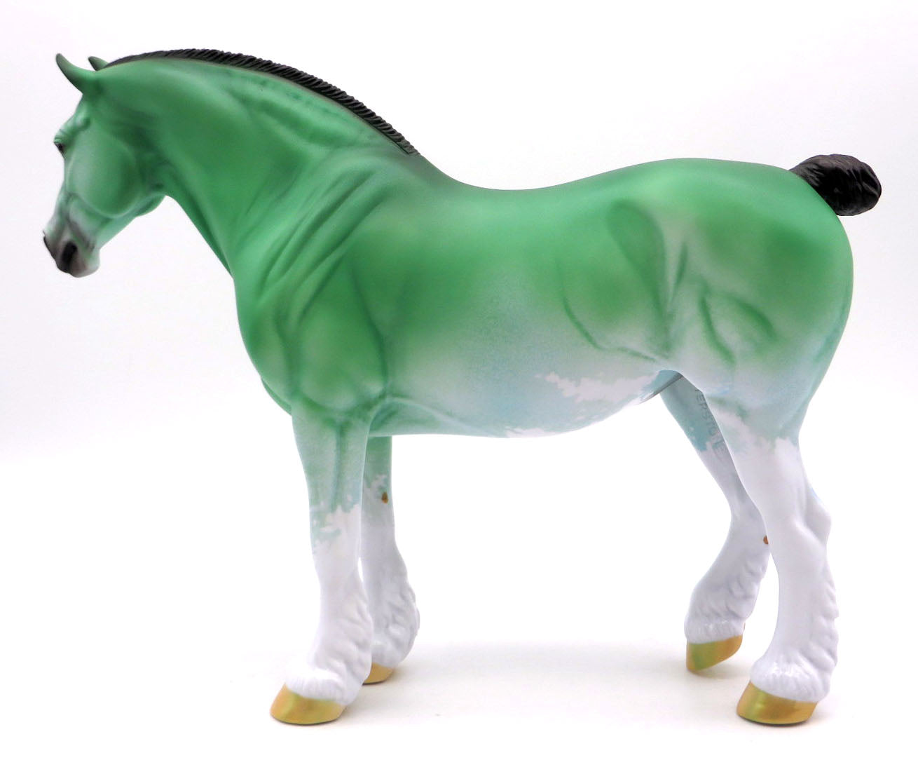 Emerald Isle - OOAK Heavy Draft Decorator