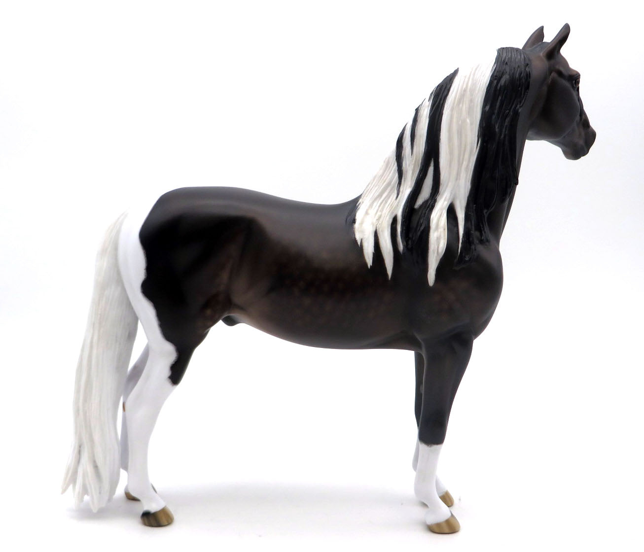 Lightfoot-OOAK Dapple Bay Tobiano Painted by Sheryl Leisure 3/28/22