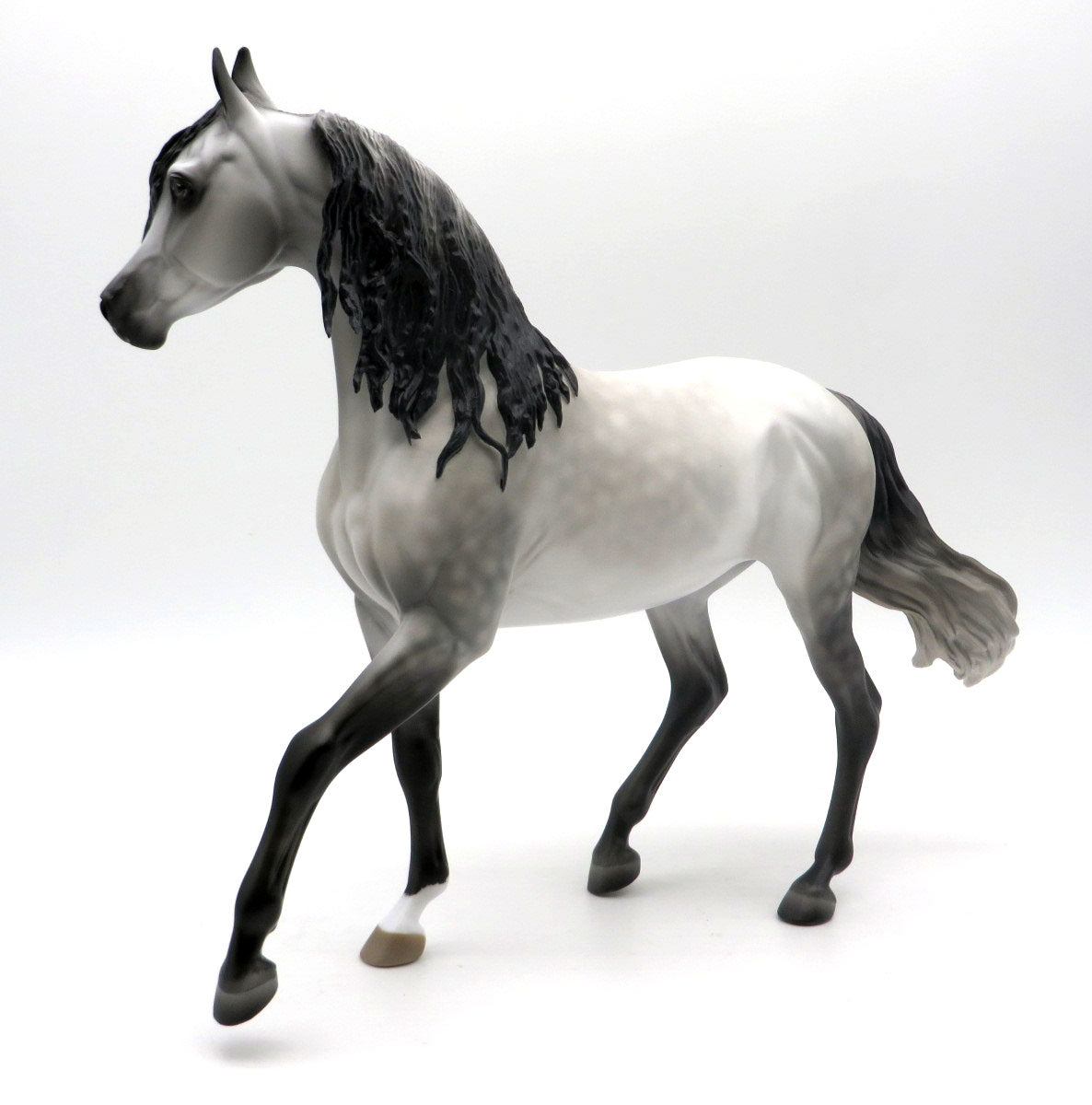 Nightwind -Grey Arabian Mare Painted by Jess 4/4/22
