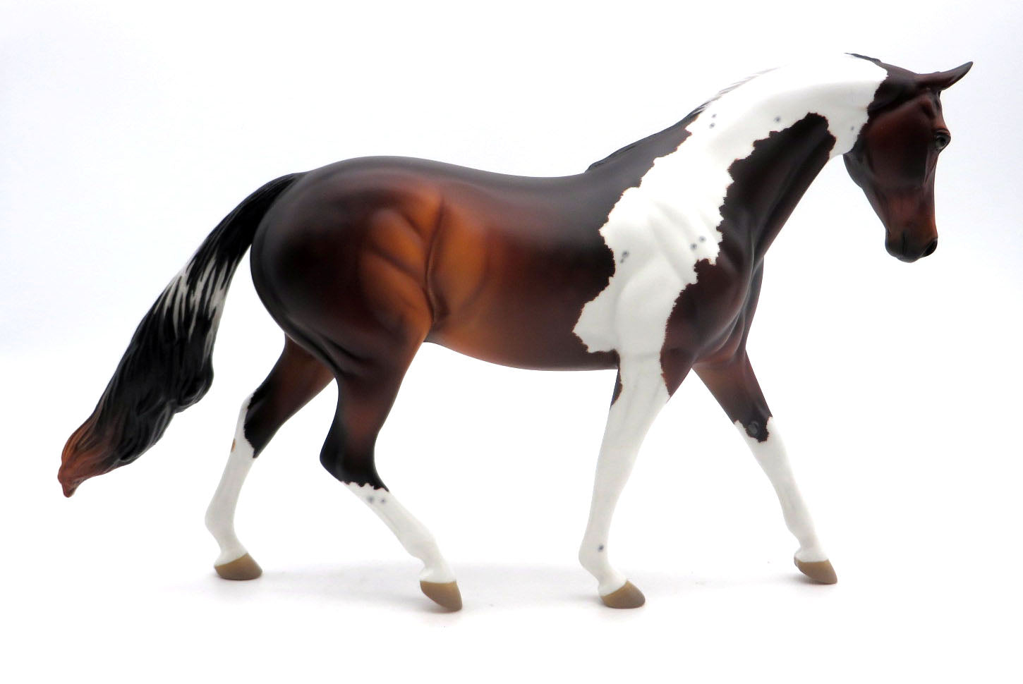 Terror Tongue-OOAK Pinto Pony Painted by Ellen Robbins 4/4/22