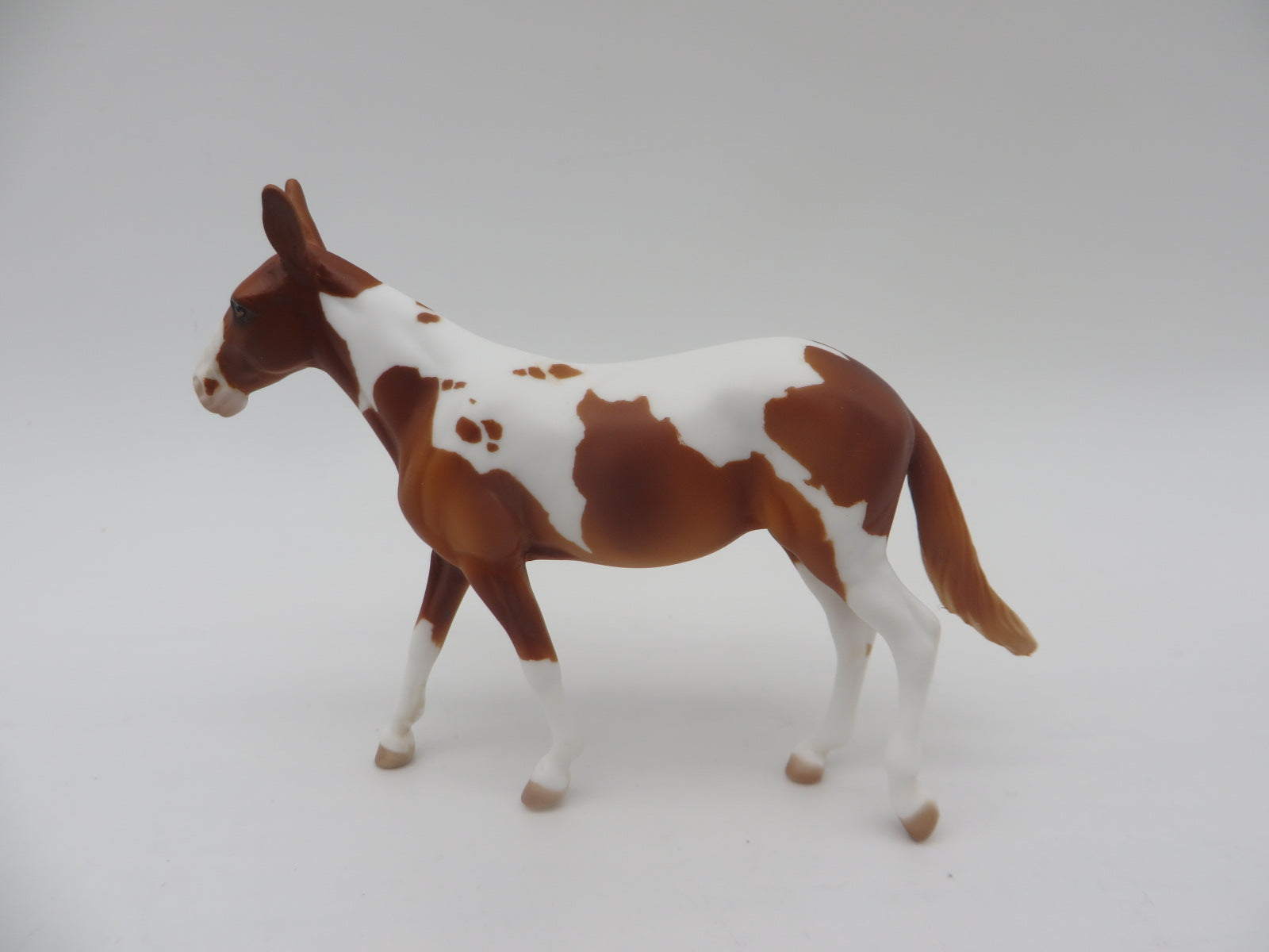Desert Canary OOAK Chestnut Tobiano Mule Chip By Donna Fredley SHCF23