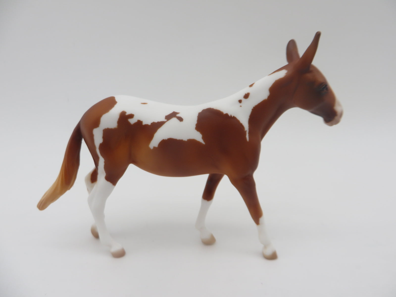Desert Canary OOAK Chestnut Tobiano Mule Chip By Donna Fredley SHCF23