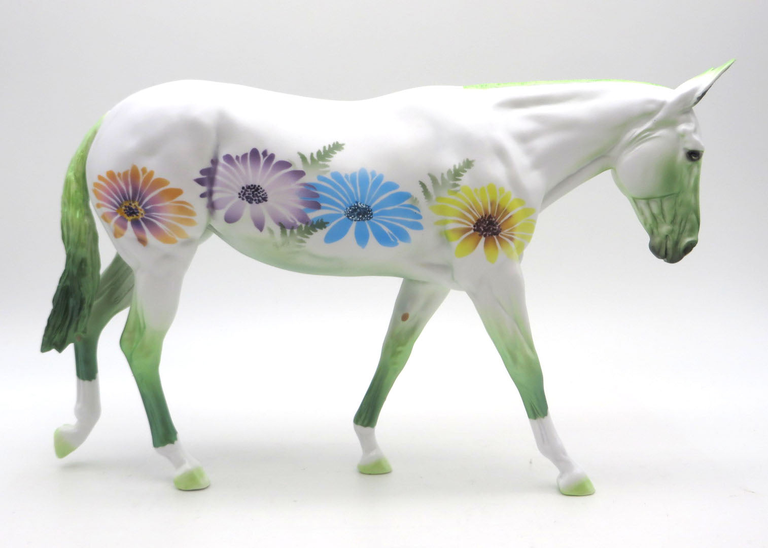 EASTER BLESSING MULE - OOAK DECO MULE PAINTED BY DAWN QUICK 4/14/22