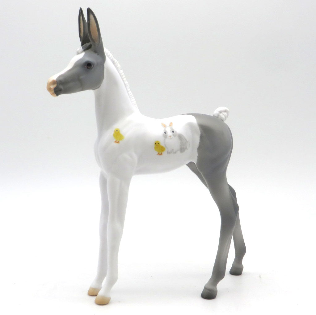 Little Rabbit-OOAK Deco Arabian Foal Painted by Jess 4/18/22