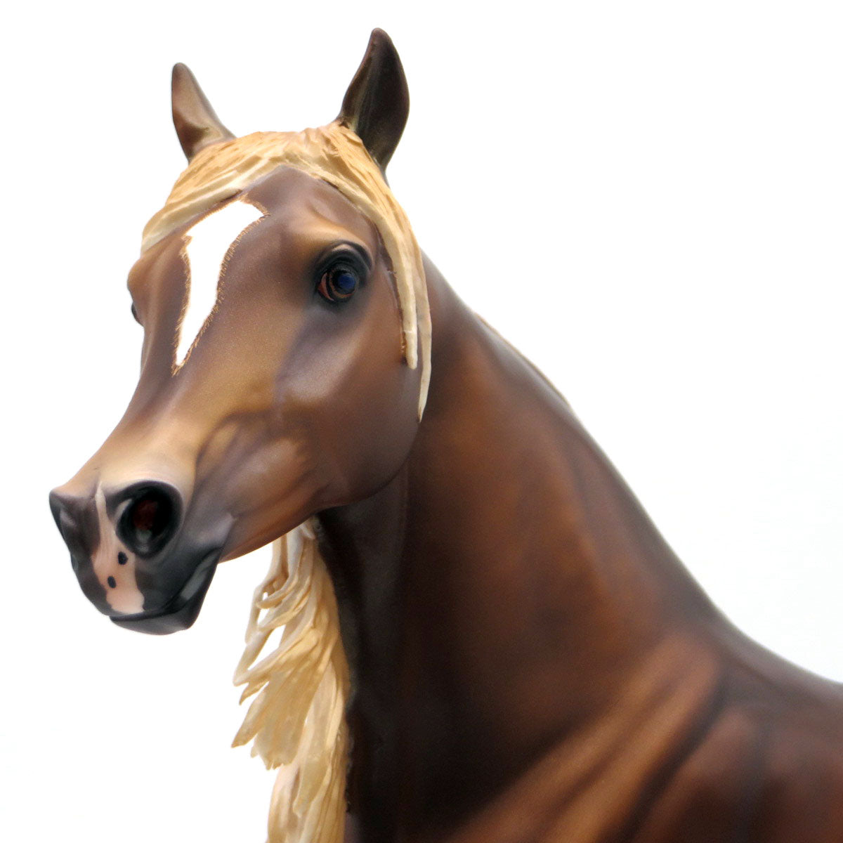 Twisted Sister-OOAK Dapple Chestnut Arabian Painted by Caroline 4/18/22