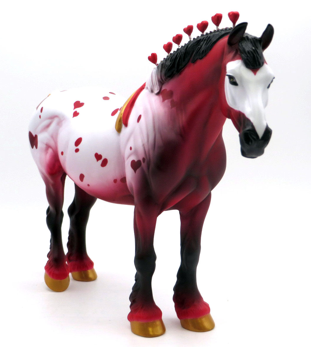 The Red Queen - OOAK Deco Bunny - BO 4/25/22