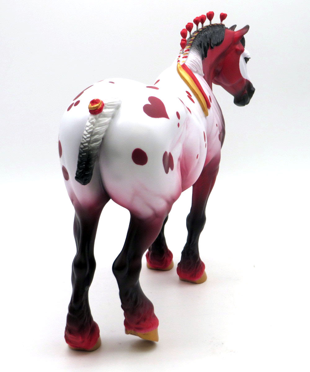 The Red Queen - OOAK Deco Bunny - BO 4/25/22