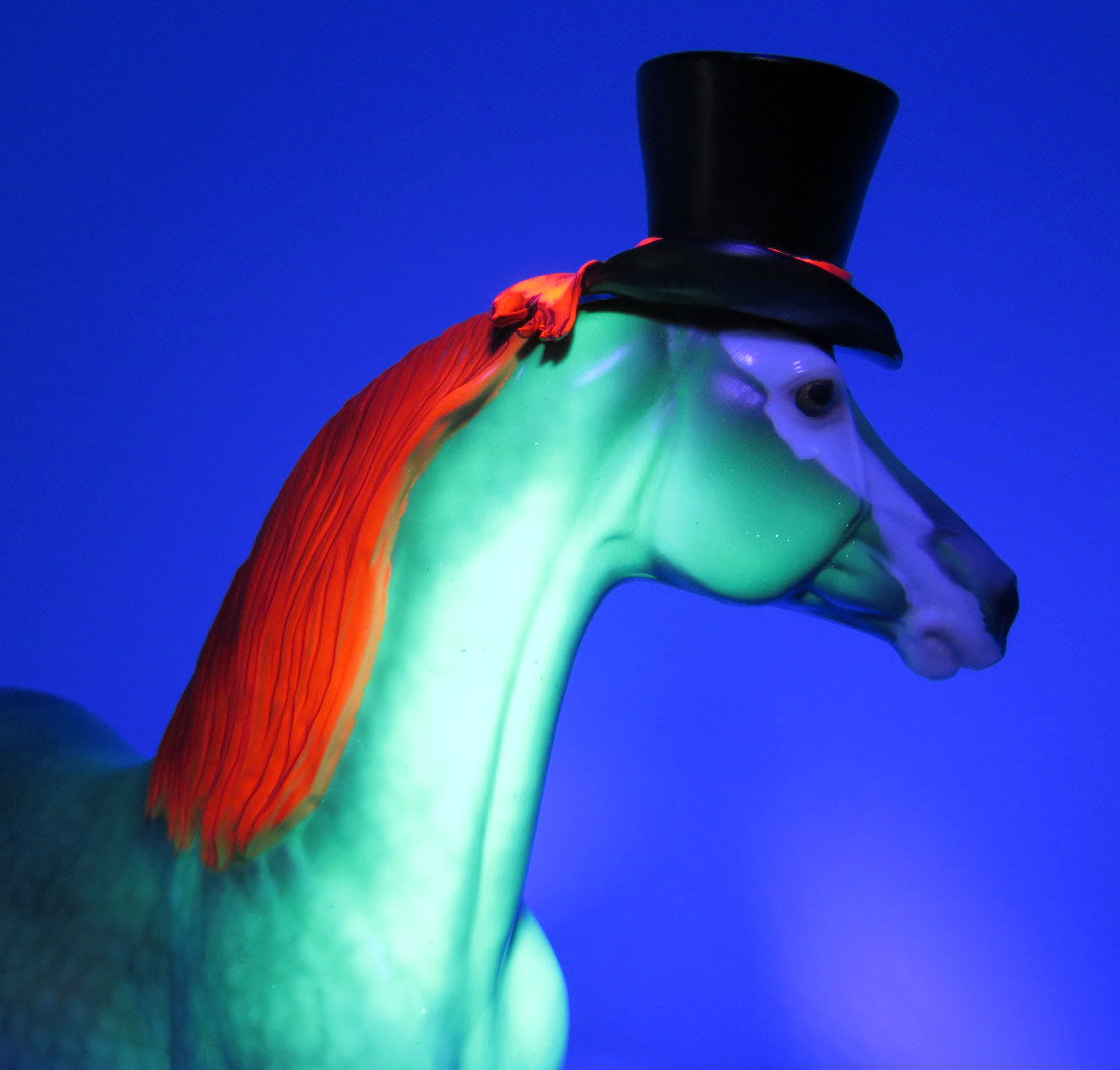 Tarrant Hightop - OOAK Dapple Gray to Brindle Morgan - BO 4/25/22