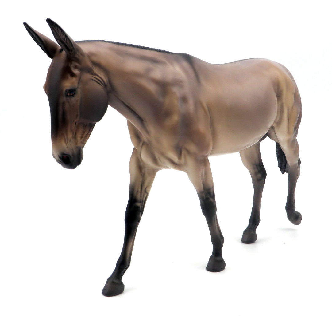 Lizzy - OOAK Grulla Mule by Caroline Boydston - BO 4/25/22