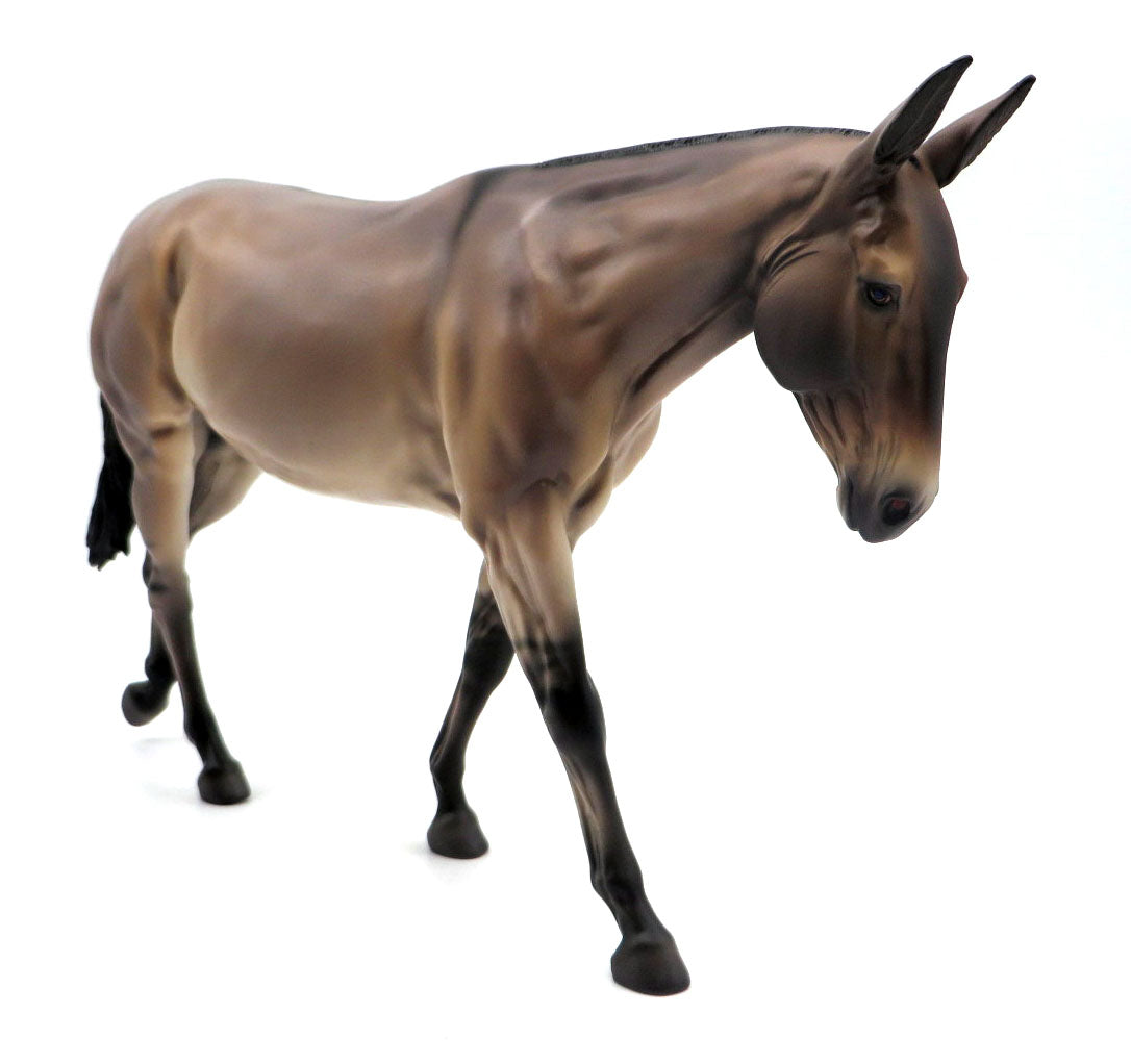 Lizzy - OOAK Grulla Mule by Caroline Boydston - BO 4/25/22