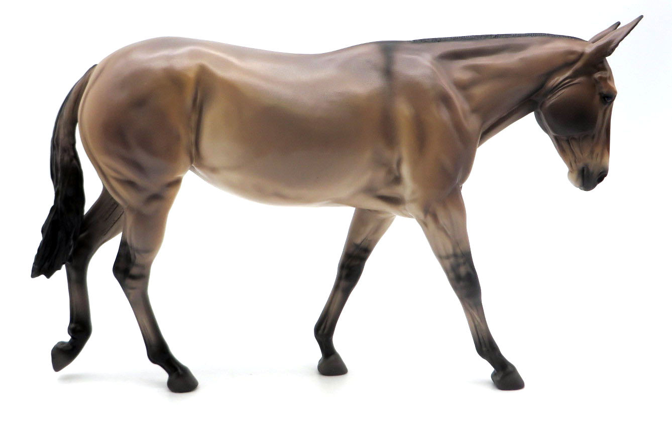 Lizzy - OOAK Grulla Mule by Caroline Boydston - BO 4/25/22