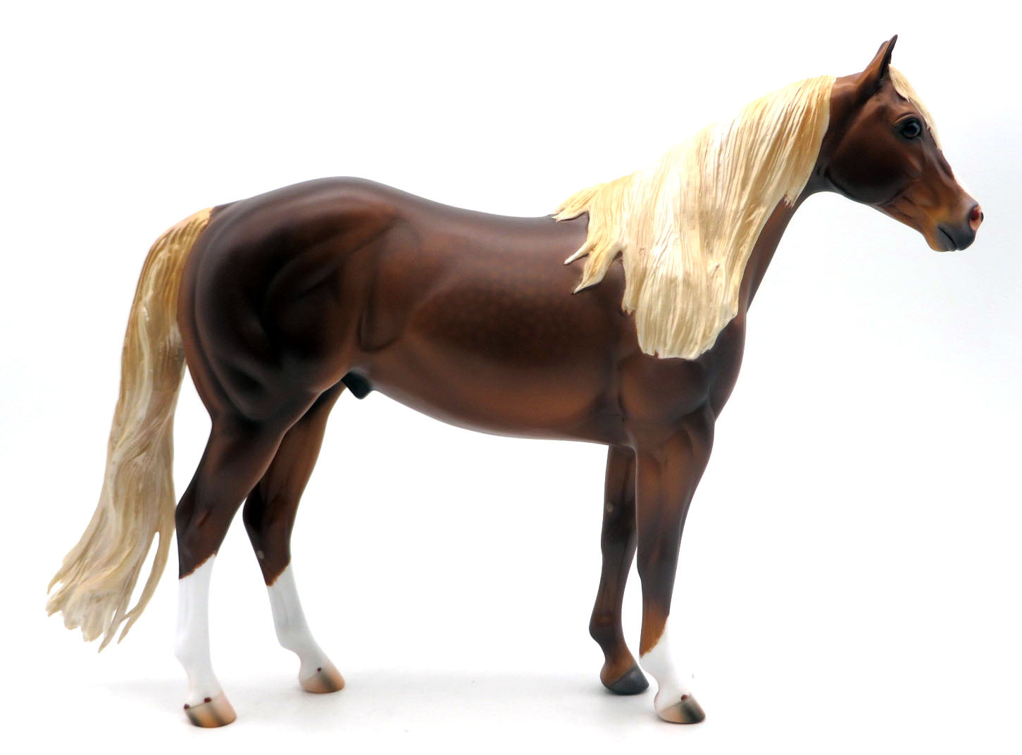 Messina - OOAK Chestnut Stock Horse by Caroline Boydston - BO 4/25/22