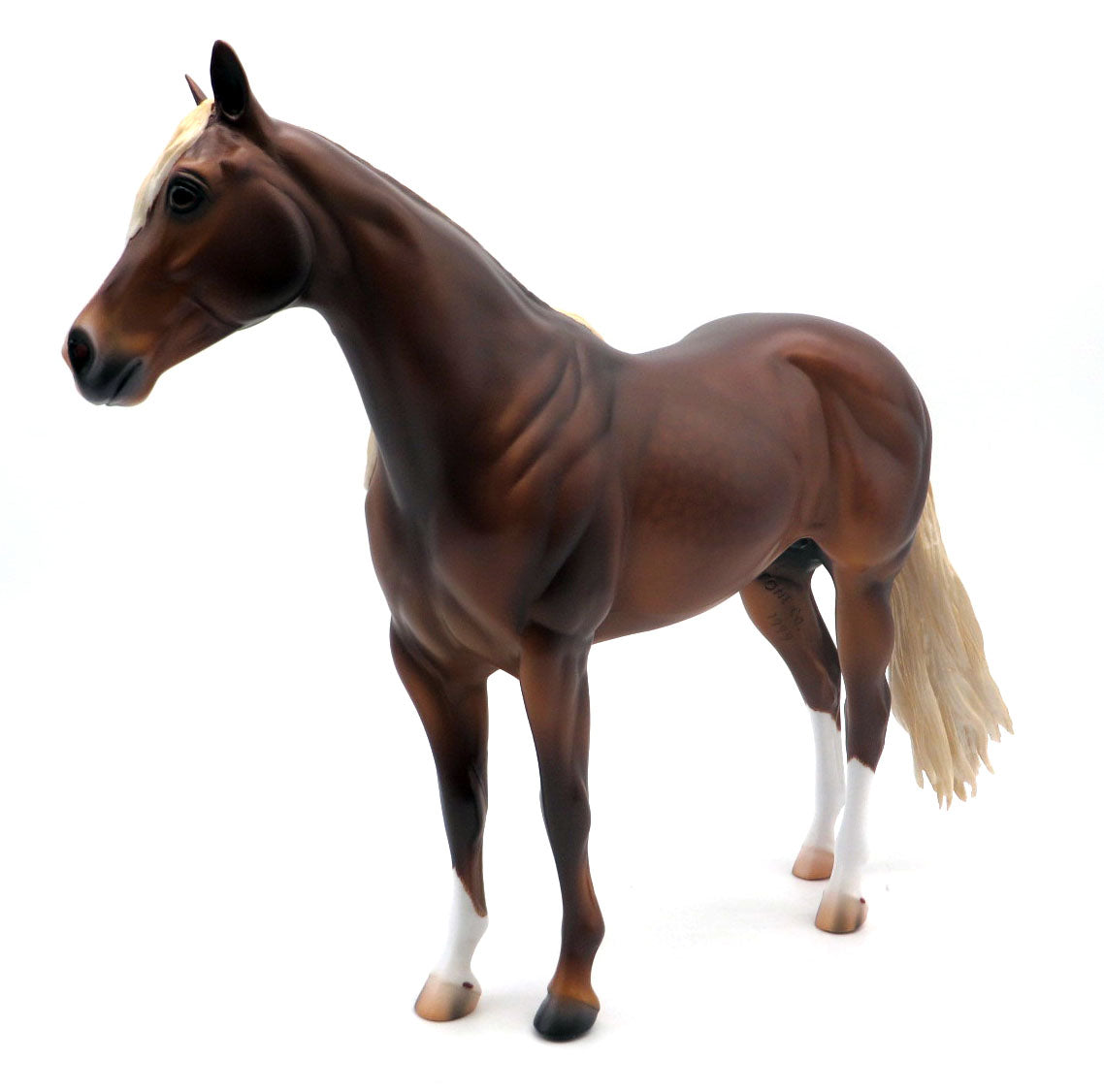 Messina - OOAK Chestnut Stock Horse by Caroline Boydston - BO 4/25/22