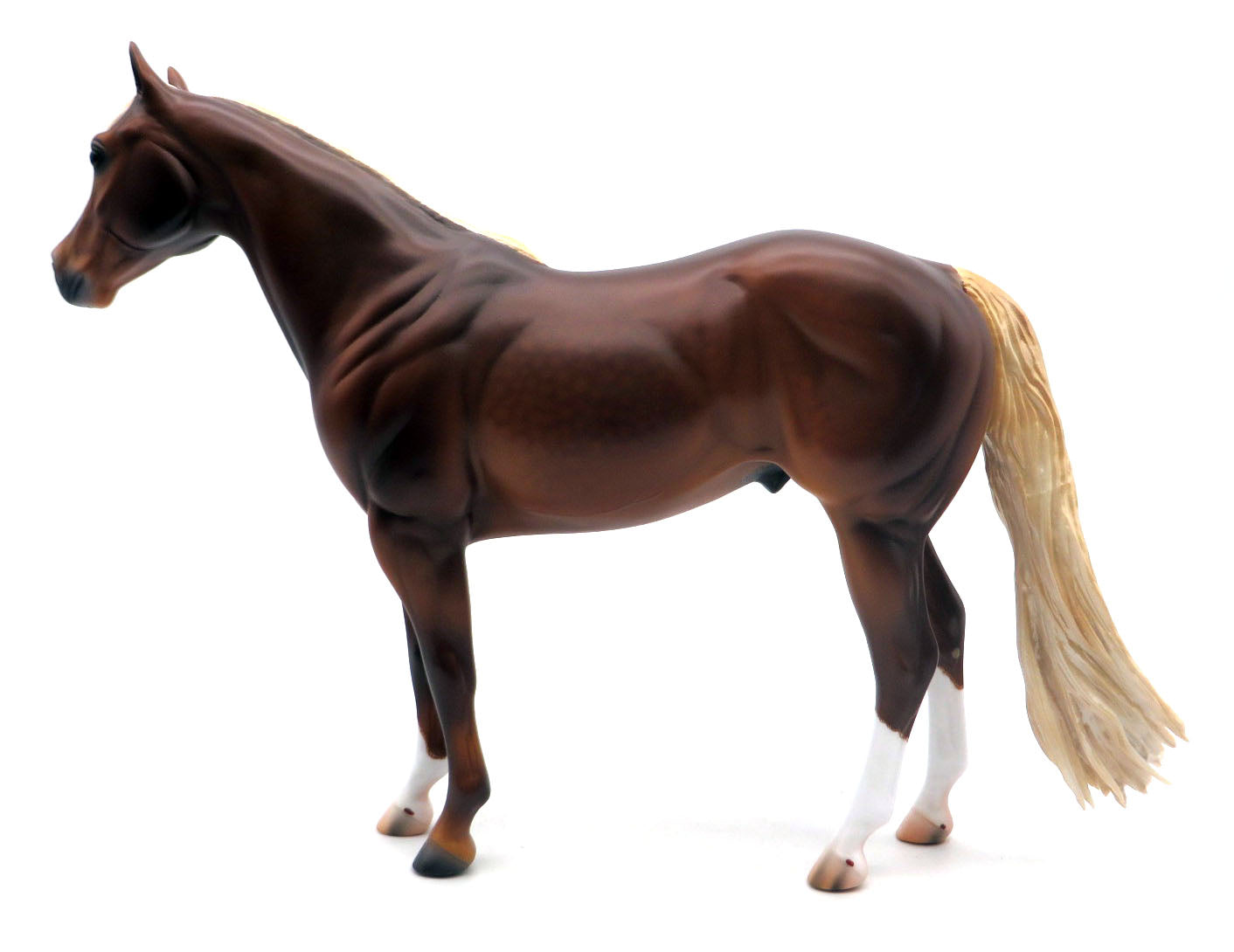 Messina - OOAK Chestnut Stock Horse by Caroline Boydston - BO 4/25/22