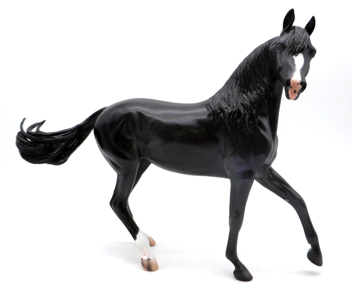 City Woman - OOAK Black Arab Mare by Caroline Boydston - BO 4/25/22