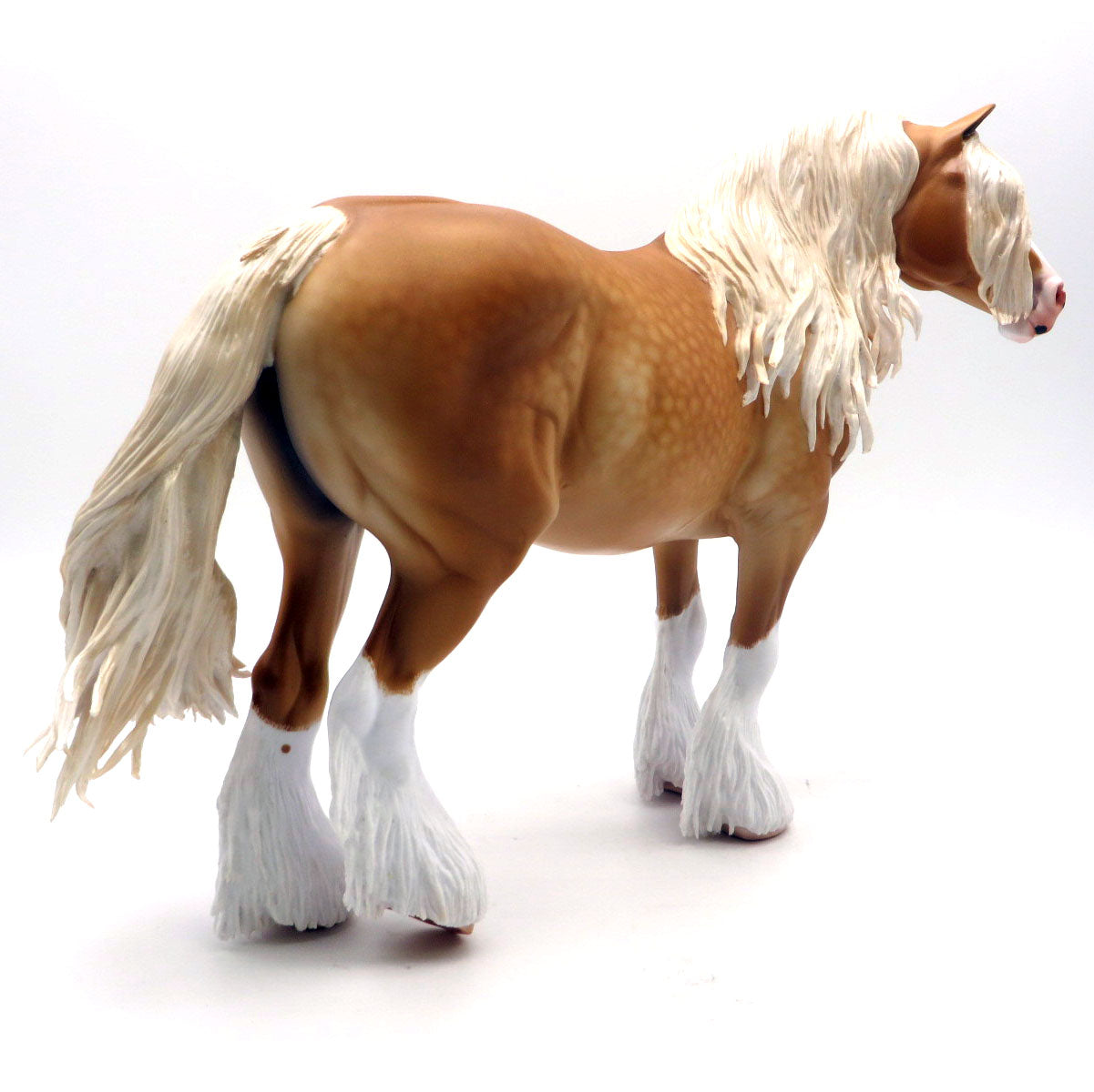 Whisper - OOAK Palomino Draft Mare by Caroline Boydston - BO 4/25/22