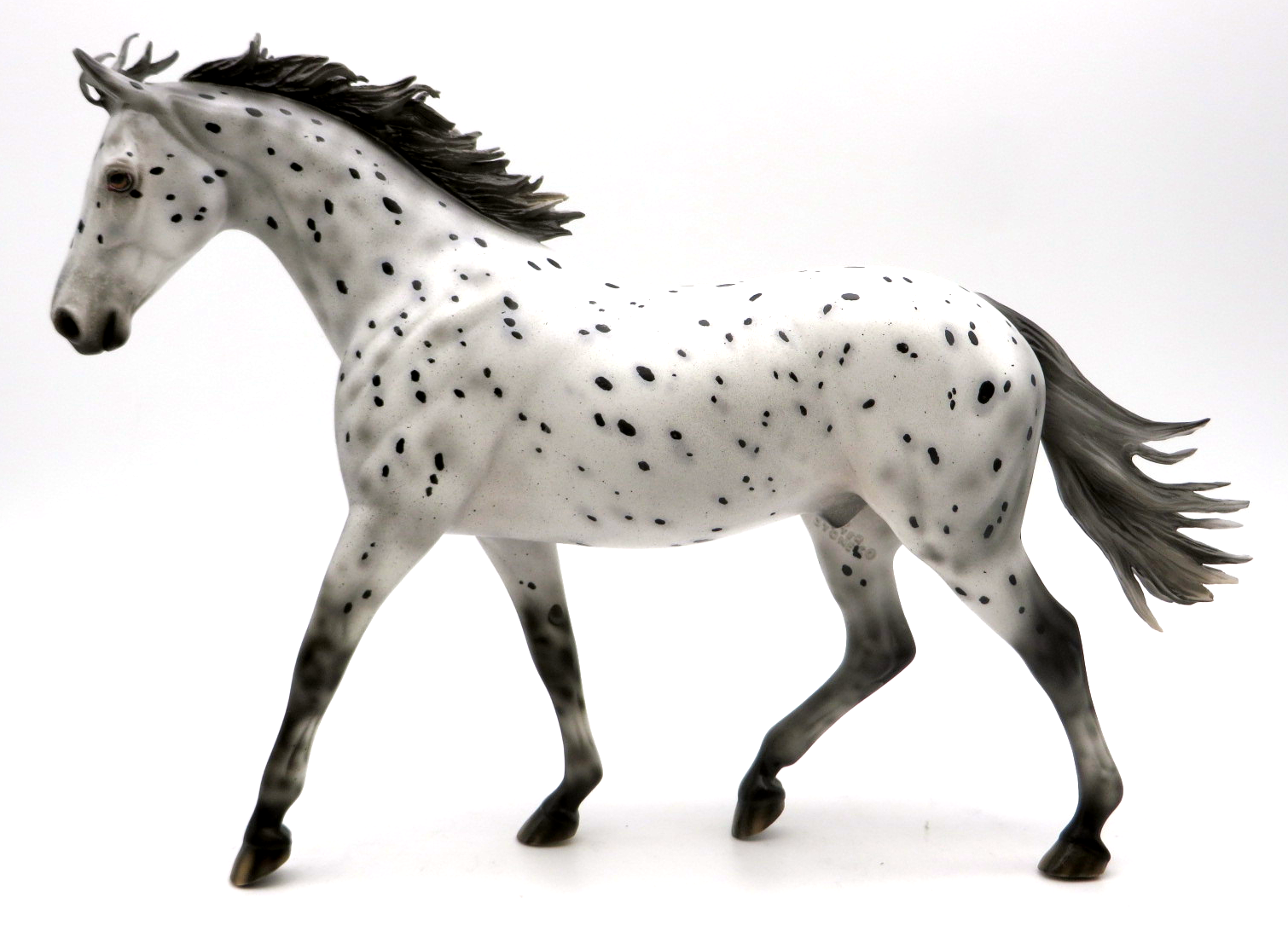 Flim Flam-OOAK Loud Appaloosa Pony Painted by Ellen SHCF 22