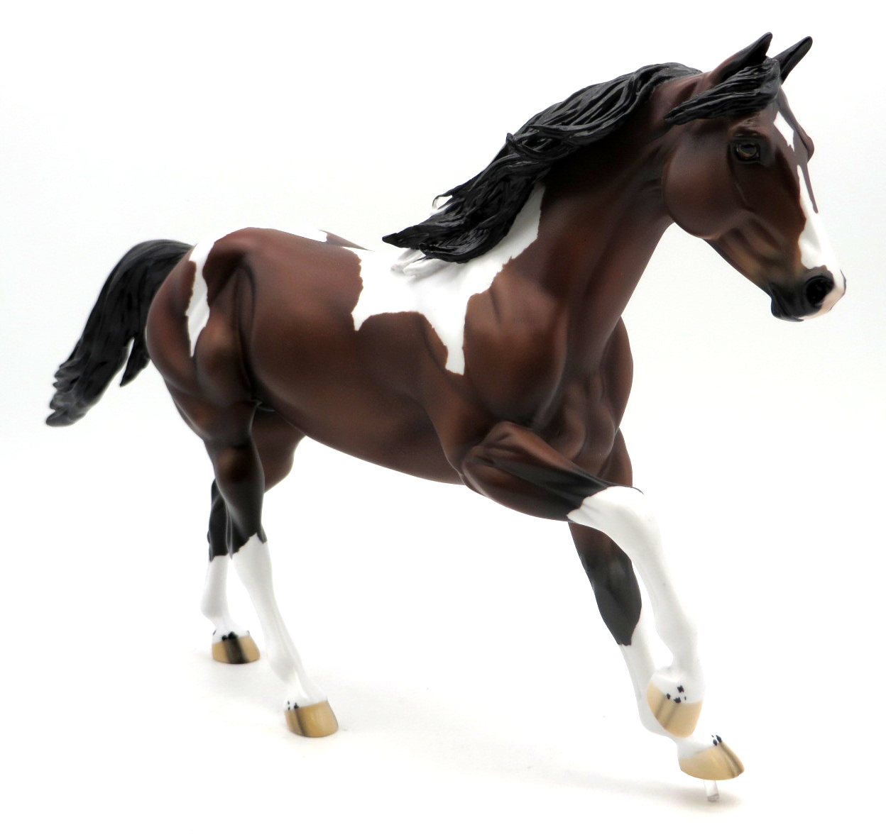 Dizzy with a Dame-OOAK Bay Tobiano FQH-Painted by Ellen SHCF 22