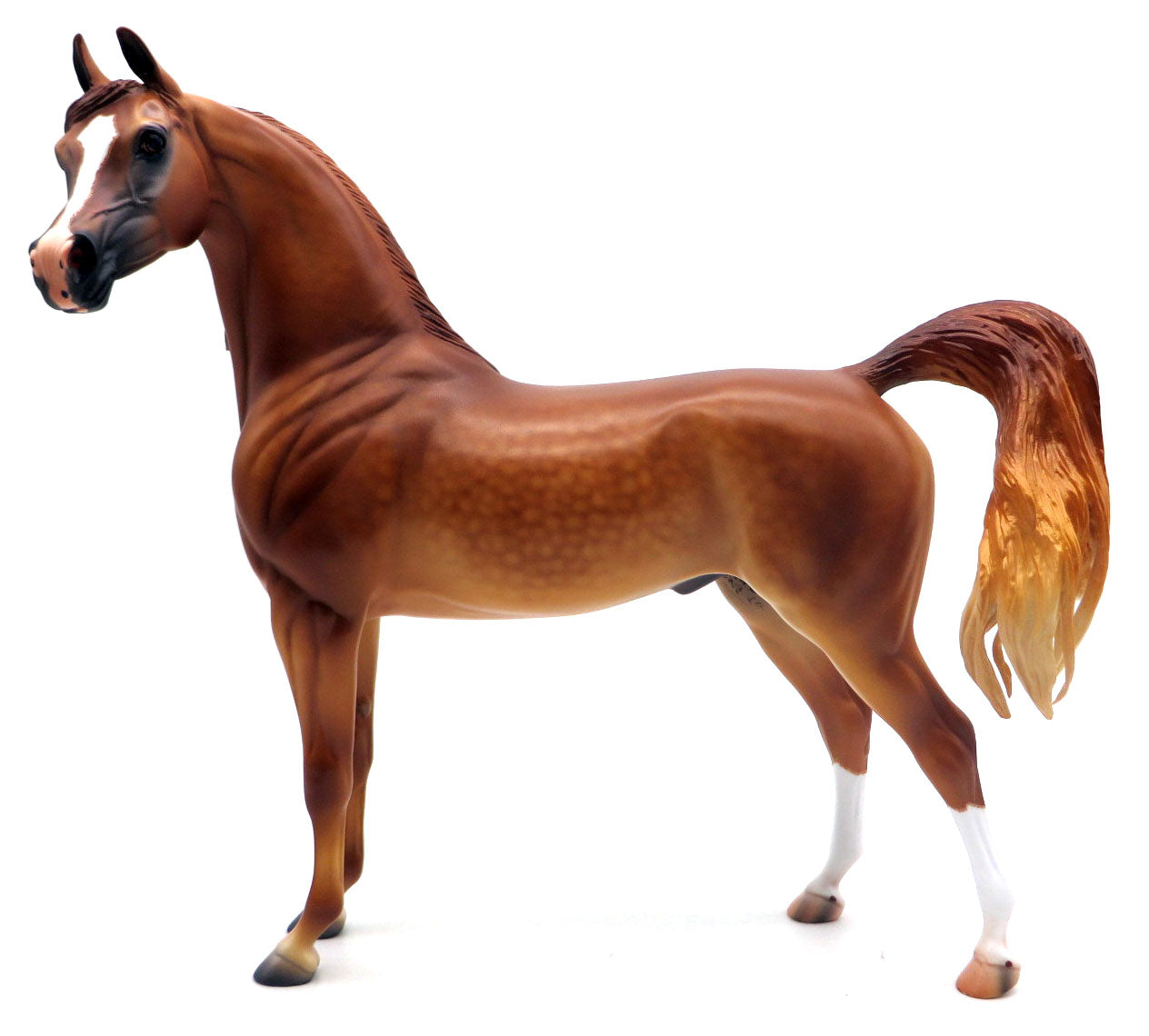 MCLEAN-OOAK DAPPLE LIGHT CHESTNUT ARABIAN BY CB 4/29/22