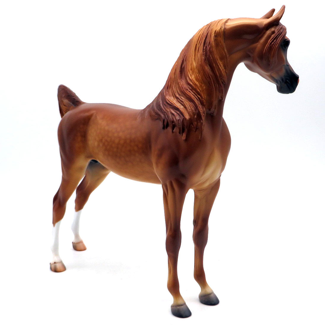 MCLEAN-OOAK DAPPLE LIGHT CHESTNUT ARABIAN BY CB 4/29/22