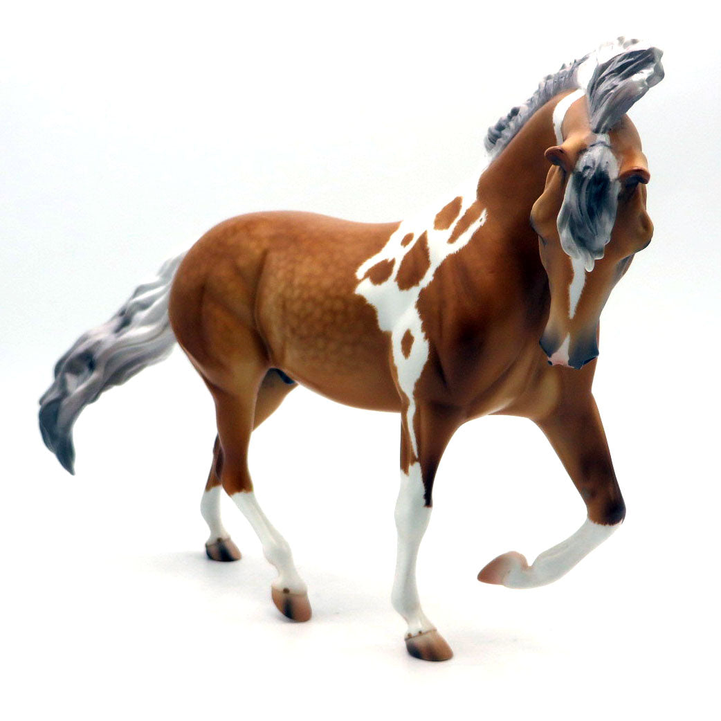 Ranger-OOAK Palomino Paint Pony by Caroline Boydston 5/2/22