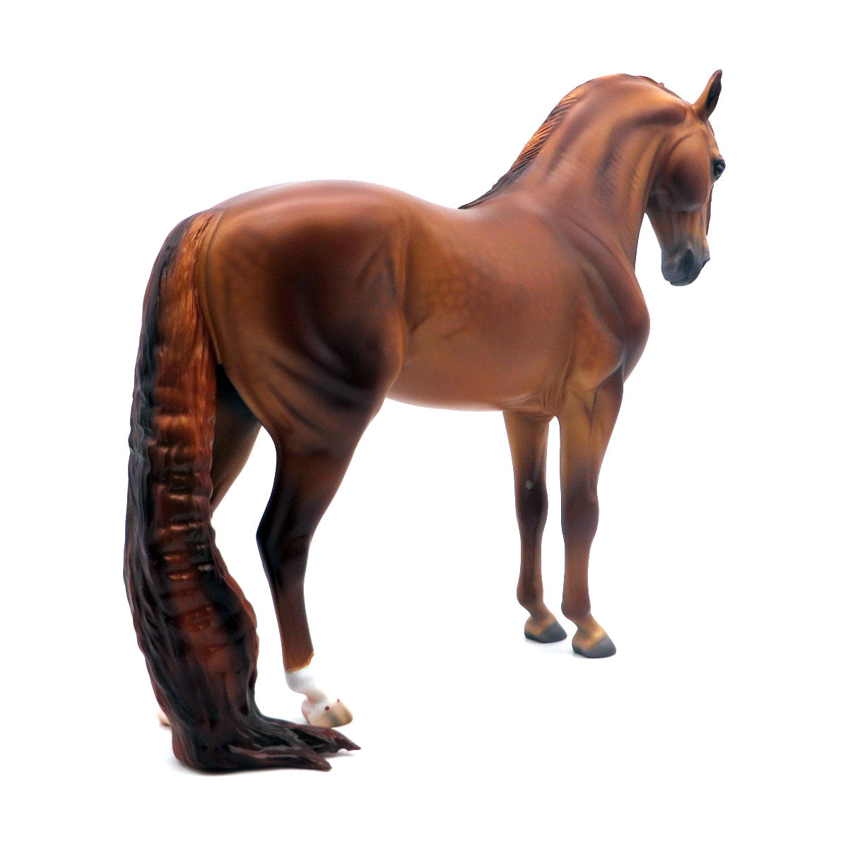 Dokken-OOAK Chestnut Andalusian Painted By Caroline Boydston  4/29/22