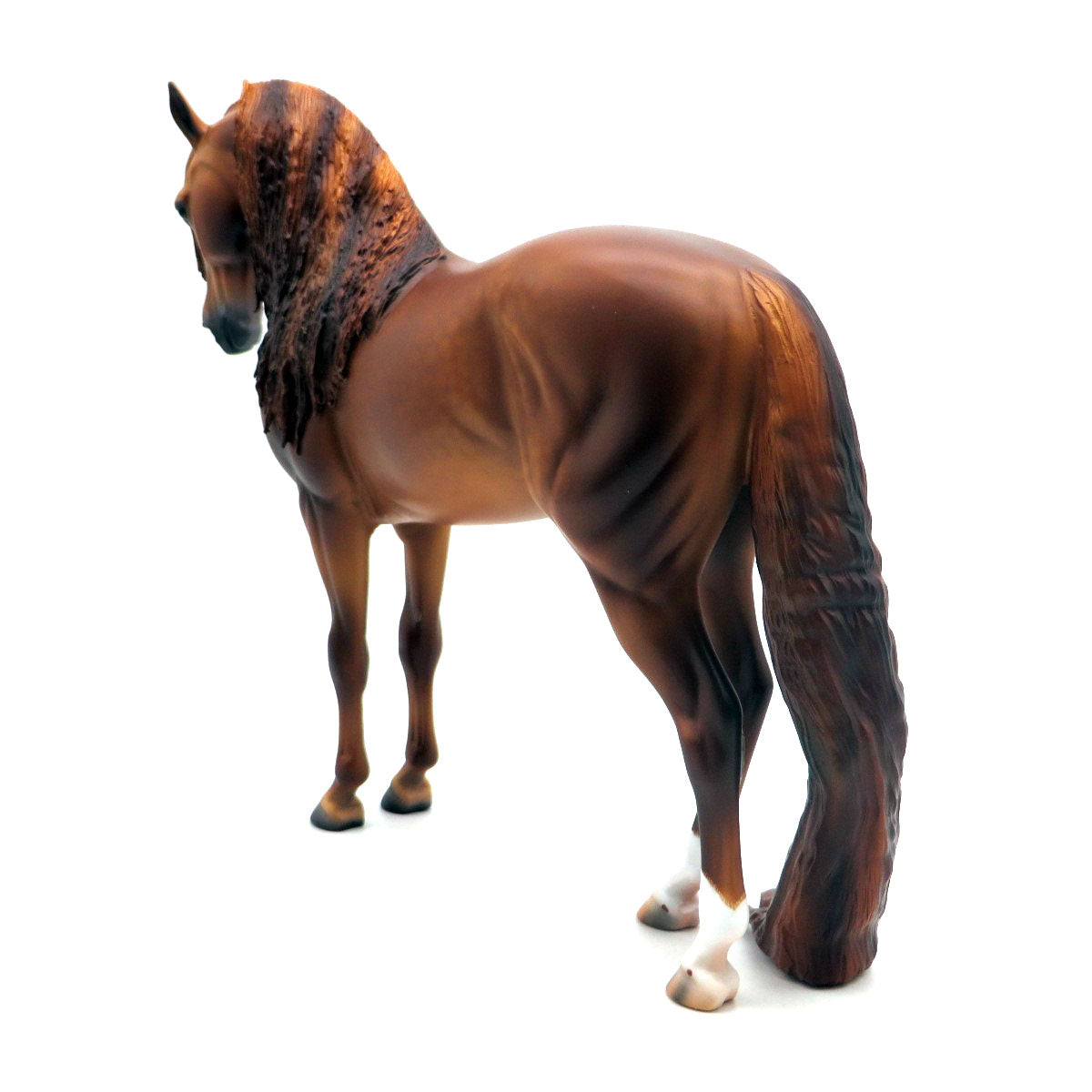 Dokken-OOAK Chestnut Andalusian Painted By Caroline Boydston  4/29/22