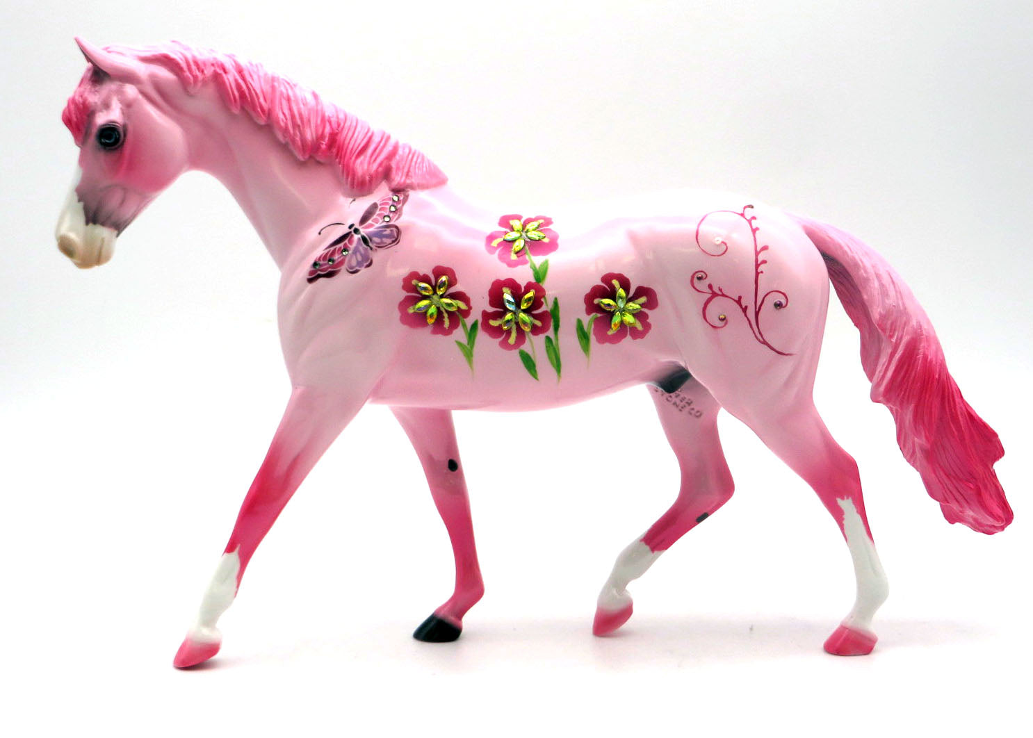 Posie-OOAK Deco Pony Painted by Dawn Quick SHCF 2022