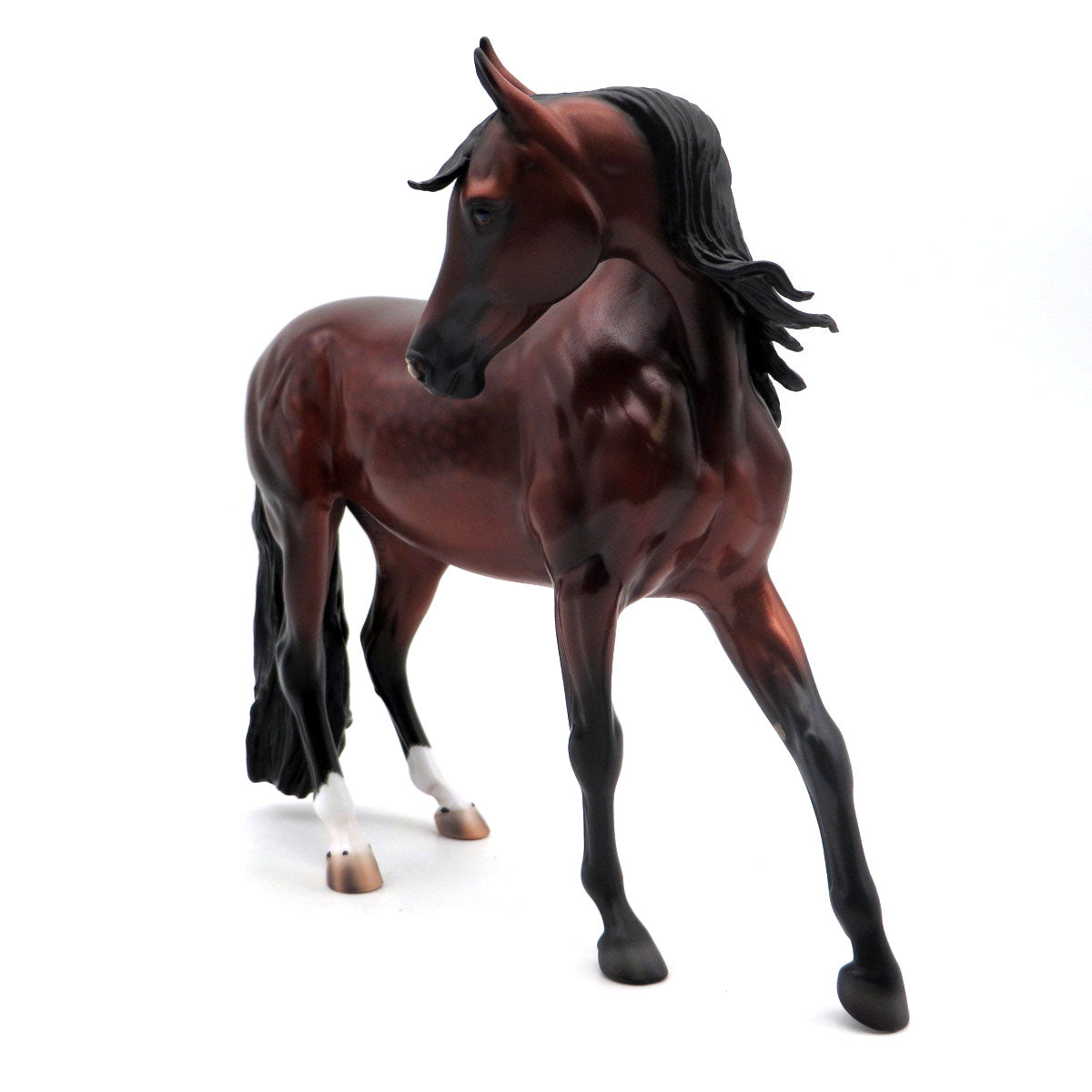 Spinner and Toto- OOAK Arabian Mare and Arab Foal Panted by Caroline Boydston SHCF 22