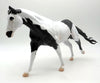 Atahri-OOAK Pinto Running Stock Horse Painted by Caroline Boydston SHCF 22